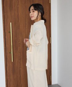 CRAFT STANDARD BOUTIQUE リネンライクオーバーサイズジャケット