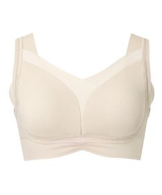 BRADELIS New York 【Yukine inc. 】ゆきねえモアソフト快適ホールドブラ24  接触冷感 ノンワイヤーでラクに補正 ブラジャー YH124201
