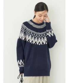 earth music&ecology オーロララメノルディックチュニック