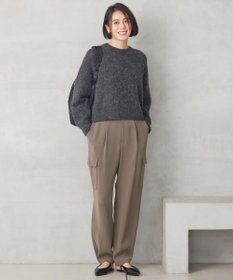 自由区 【洗える】ダブルクロスカーゴ パンツ