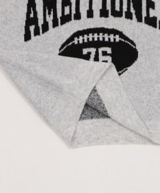 WEGO 【25年秋冬新作】フラッフィーVネックニットBIGプルオーバー