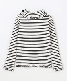 ANY KIDS 襟リボンカットソー