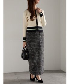 Te chichi ツィードロングナロースカート《2025winter catalog item》