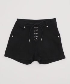 WEGO レースアップデニムショートパンツ