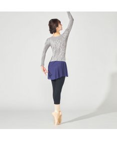 Chacott 【ノーソーイングニット】リバーシブルクルーネックトップ