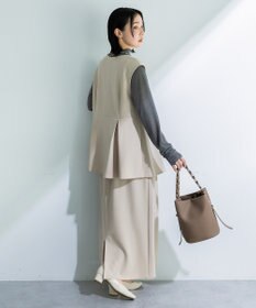 Green Parks 楽ちんリップルペプラムベスト