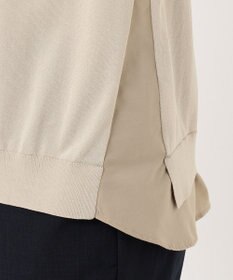 J.PRESS LADIES 【洗える】レーヨンストレッチ レイヤードニット