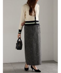 Te chichi ツィードロングナロースカート《2025winter catalog item》