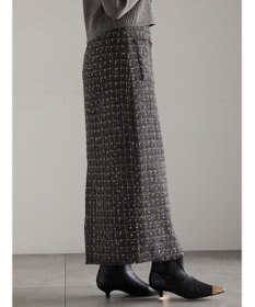 Te chichi ツィードロングナロースカート《2025winter catalog item》
