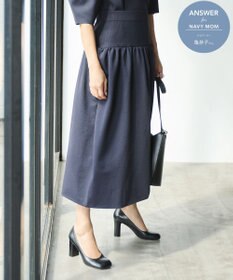 #Newans 【セレモニーにも】バルーンフレアニットスカート