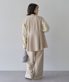 Green Parks 楽ちんリップルペプラムベスト