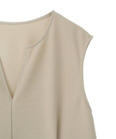 Green Parks 楽ちんリップルペプラムベスト