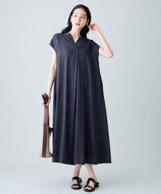 ANY L ヨーロピアンリネンフレアワンピース