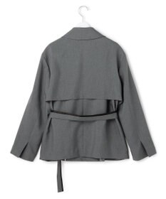 ICB 【WEB＆一部店舗限定】 SerikaWorsted トレンチ型ショートコート