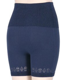 Wing 腹巻き付きオーバーパンツ 薄手 あたたかい 軽いはきごこち やさしい肌あたり ３分丈 毛パン 秋 冬 ER0813 ウイング／ワコール