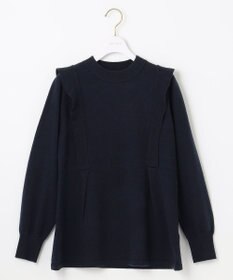 ANY SIS 【洗える】袖フレアーレイヤード ニット