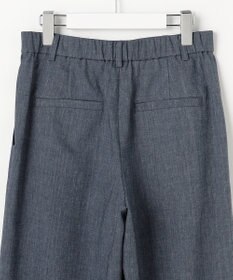 自由区 L 【セットアップ対応】ソフトリネンダンガリーワイド パンツ