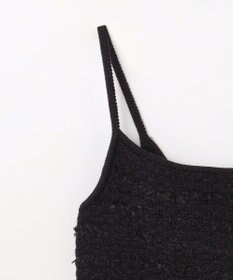 GRACE CONTINENTAL ラメツイードニットキャミ