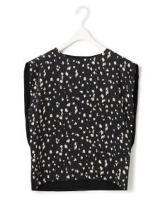 ICB 【WEB限定カラーあり・洗える】 プリントコンビ カットソー