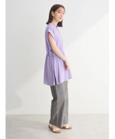 Green Parks ウエストドロストフレンチスリーブチュニック