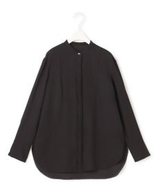 ICB 【接触冷感・UVケア・速乾・洗える】 FluidBackSatin シャツブラウス