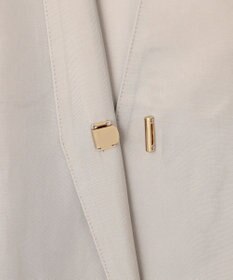 23区 L 【接触冷感性/洗える】フィブリルツイル ハーフスリーブ ジャケット