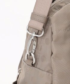 Y'SACCS ドットジャガードポーチ付きリュックサック