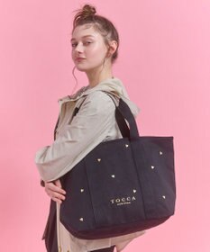 TOCCA 【chayさん着用・WEB＆一部店舗限定】LUCKY SHOWER TRAVELING TOTE トラベルキャンバストート