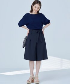 組曲 【WEB限定】オシャクロスキュロットパンツ