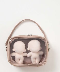 WEGO 【痛バ＆推し活グッズ】パールキルティング2WAYぬいポーチ