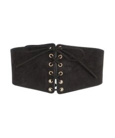 UNBILLION カシュネ cache nez / フェイクスエード編み上げベルト