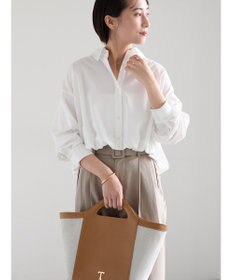 Te chichi 【雑誌掲載アイテム】バルーンヘムシャツ