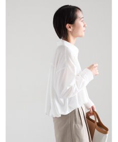 Te chichi 【雑誌掲載アイテム】バルーンヘムシャツ