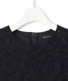 23区 【APPLAUDIR】モールラインフラワーレース ドレス