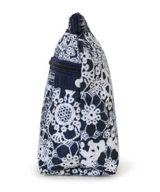 LeSportsac COSMETIC CLUTCH/フローラルレースネイビー
