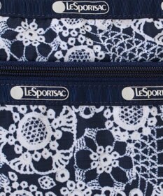 LeSportsac COSMETIC CLUTCH/フローラルレースネイビー