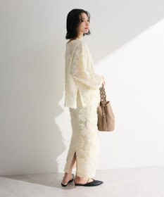 Green Parks レース刺繍プルオーバー