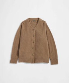 LENO BRUSHED CARDIGAN へアリーニットカーディガン