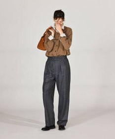 LENO BRUSHED CARDIGAN へアリーニットカーディガン