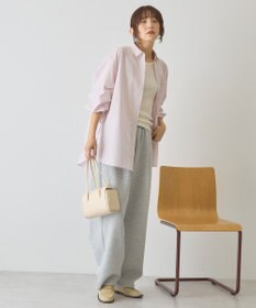 AMERICAN HOLIC 【イージーケア】バックギャザーリボンシャツ