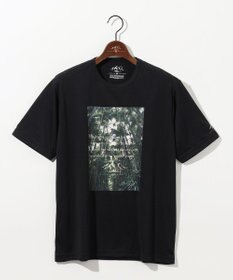 JOSEPH ABBOUD MOUNTAIN 【吸水速乾/消臭性】デオドライ天竺 フォトプリント Ｔシャツ