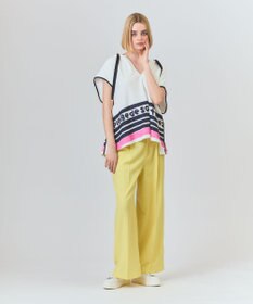 GRACE CONTINENTAL マリンワイドパンツ