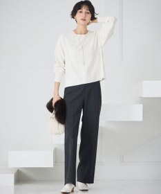 23区 L 【WEB＆一部店舗限定カラーあり/滝沢眞規子さん着用】クリスタルホットフィット ニット