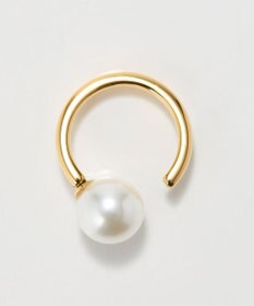 Phoebe 〈金属アレルギー対応〉パールオープンリング/ステンレス/大ぶり/存在感◎/主役級