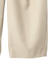 YECCA VECCA ベルト付きカーヴィーパンツ