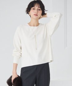 23区 L 【WEB＆一部店舗限定カラーあり/滝沢眞規子さん着用】クリスタルホットフィット ニット