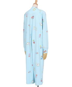 tsumori chisato SLEEP ツモリチサト ネグリジェ 綿100%(本体) スムース素材 長袖 ロング丈 ルームウエア レディース UNX589 /ワコール