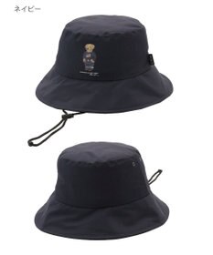 MOONBAT 【WEB限定】POLO RALPH LAUREN（ポロ ラルフ ローレン）遮光 レインハット  FLAG BEAR ポロベア