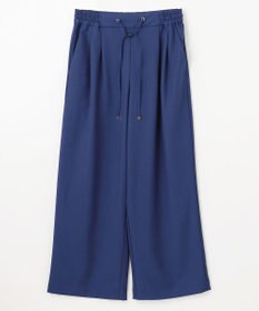 ANY L 【ウエストゴム】イージーケアライトストレッチワイドパンツ