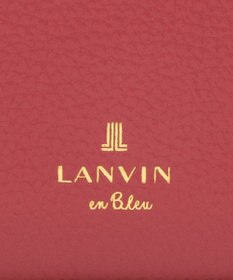 LANVIN en Bleu リュバン コンパクト二つ折り財布